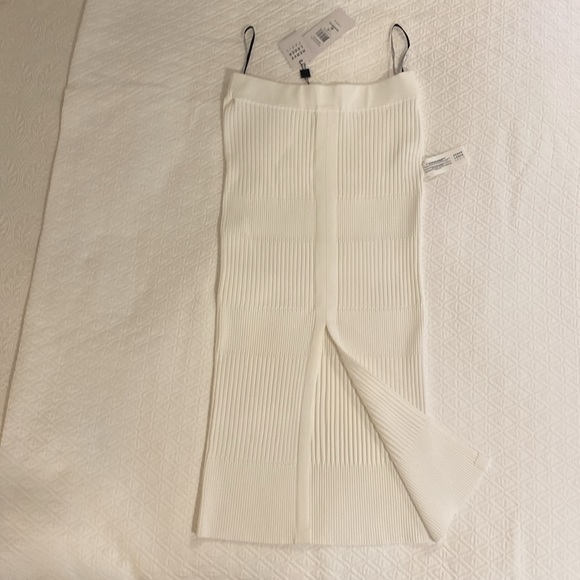 Herve Leger New Alabaster Knit Skirt - Picture 2 of 5